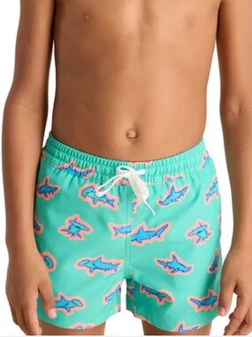 NWT Chubbies Boys' Shorter Classic Swim Trunks Sz XL in apex swimmers pattern